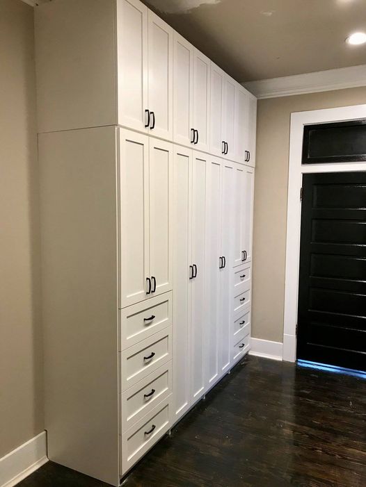 floor to ceiling custom storage armoire - custom office storage solutions - Lake Charles la - ShelveIt